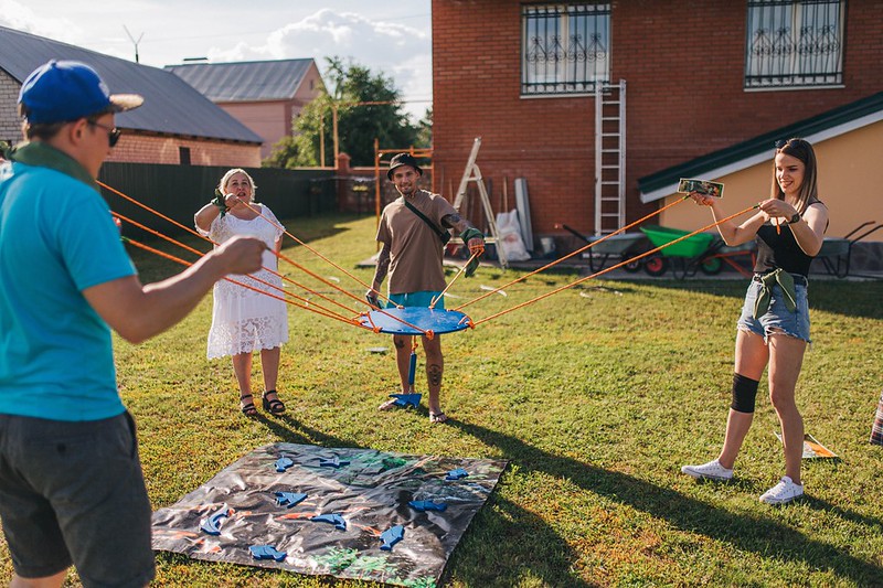 Коллектив компании отмечает День строителя в Києві